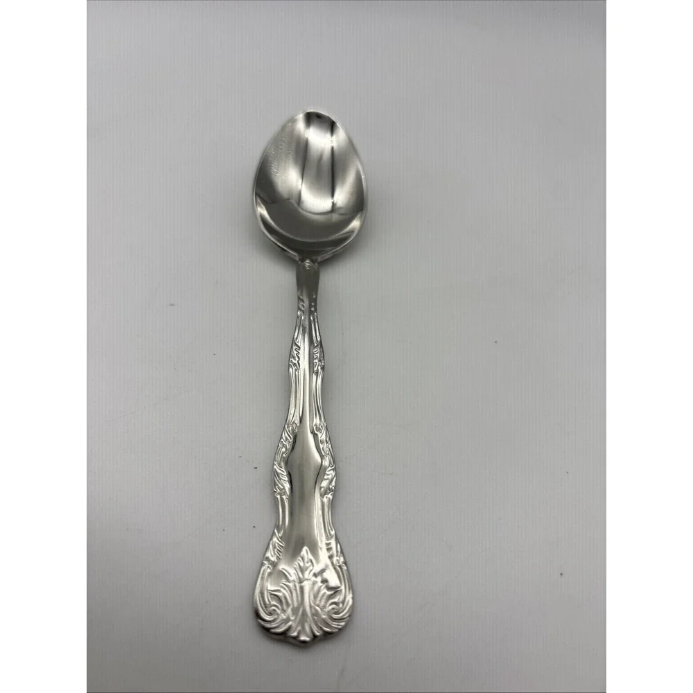 10 Teaspoons VICTORIA Reed & Barton Glossy 18/10 Stainless Steel Flatware